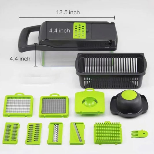 14-in-1 Multi-Function Vegetable Cutter & Slicer