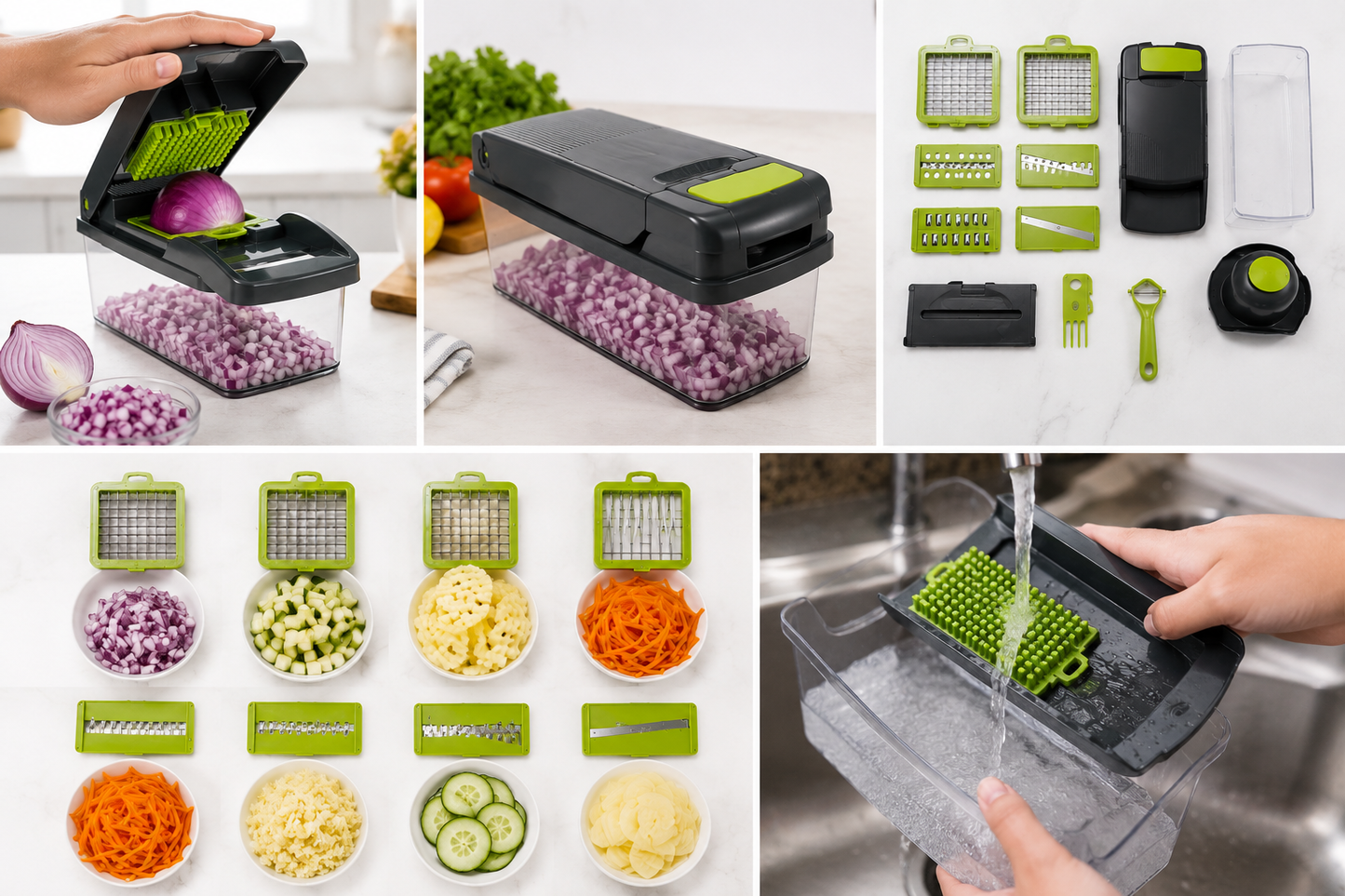 14-in-1 Multi-Function Vegetable Cutter & Slicer